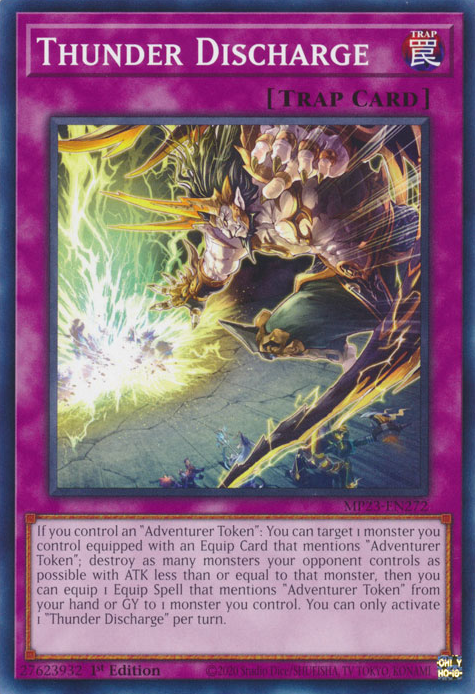 Thunder Discharge [MP23-EN272] Common | Mega City Incorporated