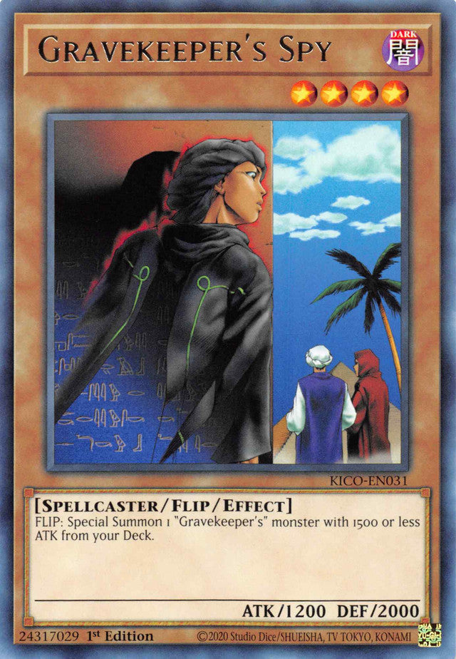 Gravekeeper's Spy [KICO-EN031] Rare | Mega City Incorporated
