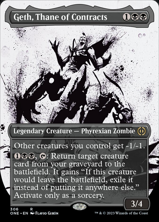 Geth, Thane of Contracts (Borderless Ichor) [Phyrexia: All Will Be One] | Mega City Incorporated