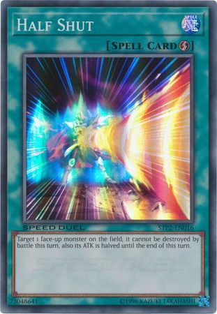 Half Shut [STP2-EN016] Super Rare | Mega City Incorporated