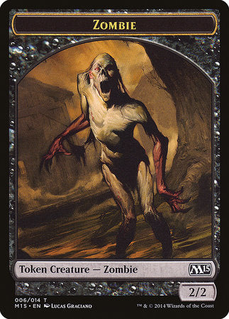 Zombie Token [Magic 2015 Tokens] | Mega City Incorporated