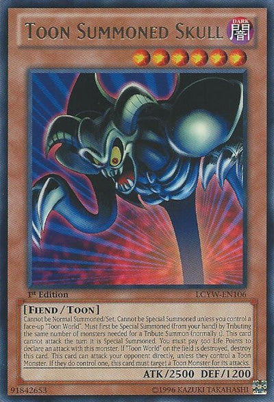 Toon Summoned Skull [LCYW-EN106] Rare | Mega City Incorporated