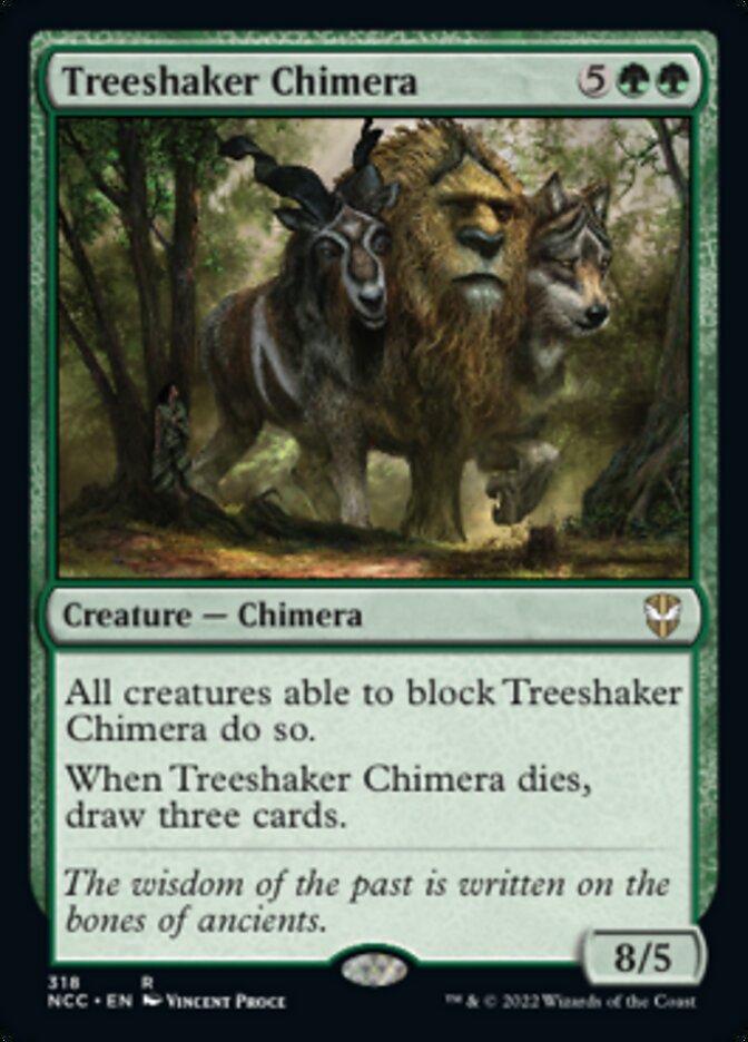 Treeshaker Chimera [Streets of New Capenna Commander] | Mega City Incorporated