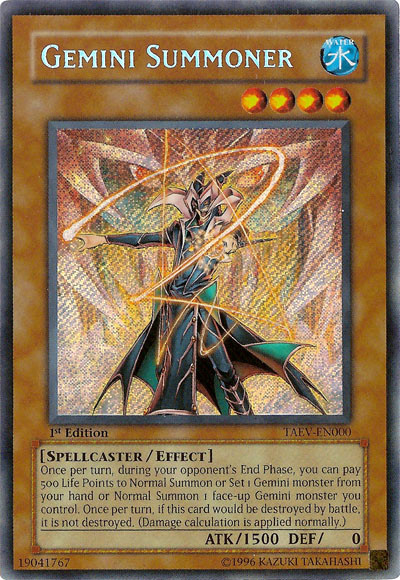 Gemini Summoner [TAEV-EN000] Secret Rare | Mega City Incorporated