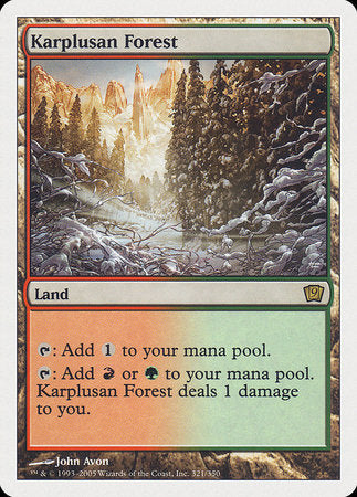 Karplusan Forest [Ninth Edition] | Mega City Incorporated