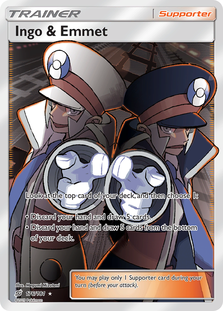 Ingo & Emmet (176/181) [Sun & Moon: Team Up] | Mega City Incorporated