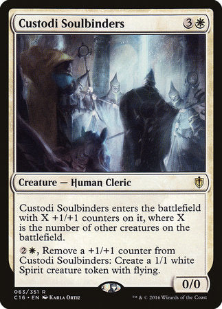 Custodi Soulbinders [Commander 2016] | Mega City Incorporated