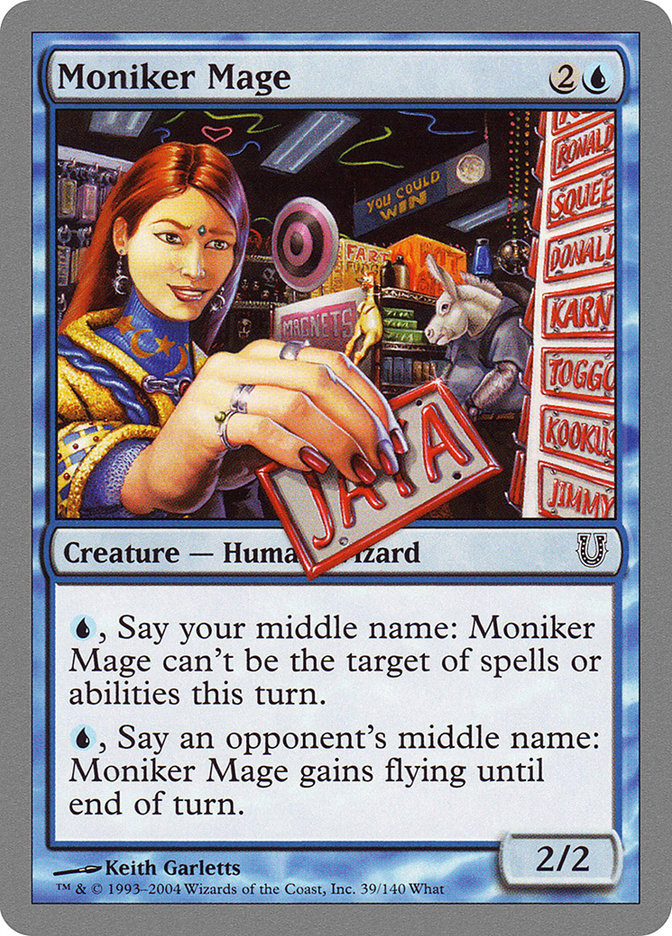 Moniker Mage [Unhinged] | Mega City Incorporated