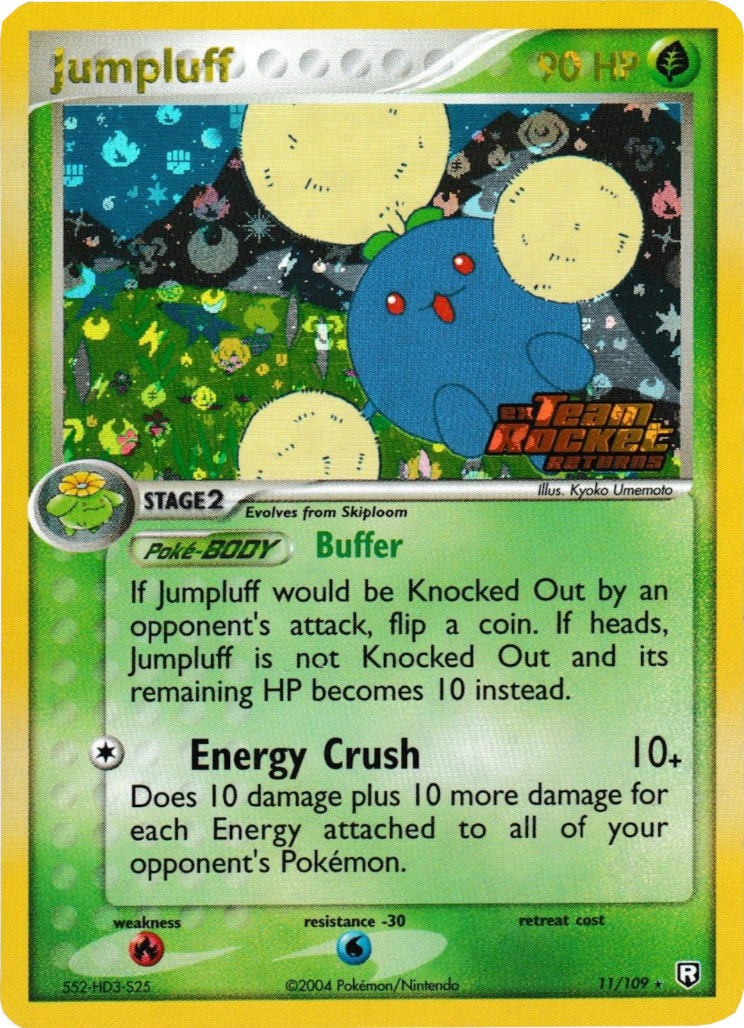 Jumpluff (11/109) (Stamped) [EX: Team Rocket Returns] | Mega City Incorporated