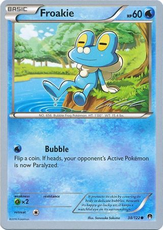 Froakie (38/122) (Ninja Blitz - Cody Walinski) [World Championships 2016] | Mega City Incorporated