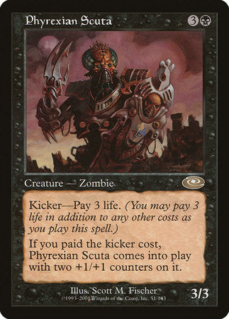 Phyrexian Scuta [Planeshift] | Mega City Incorporated