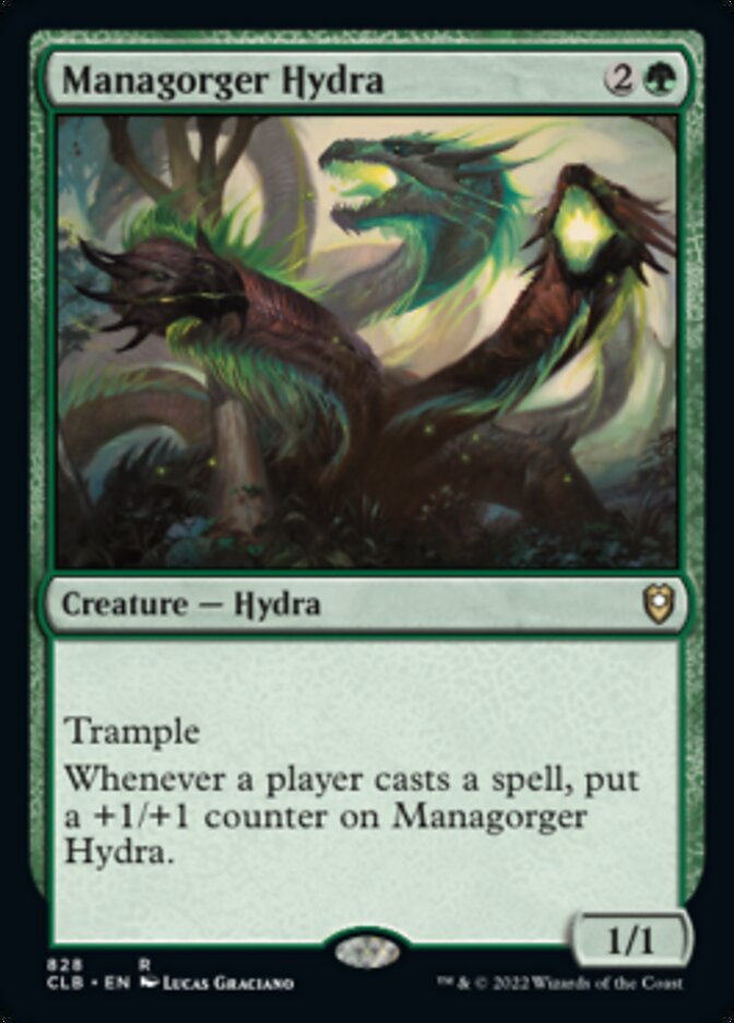 Managorger Hydra [Commander Legends: Battle for Baldur's Gate] | Mega City Incorporated