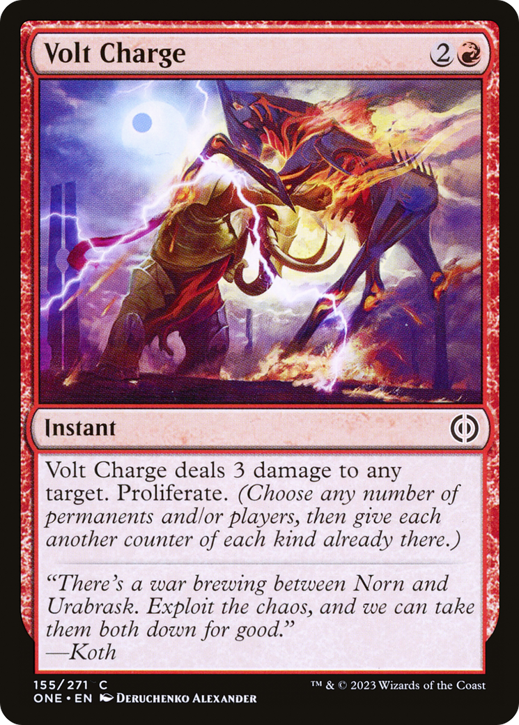 Volt Charge [Phyrexia: All Will Be One] | Mega City Incorporated