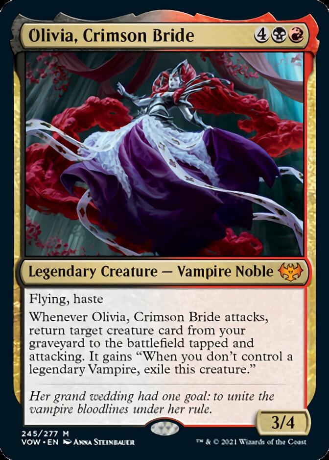 Olivia, Crimson Bride [Innistrad: Crimson Vow] | Mega City Incorporated