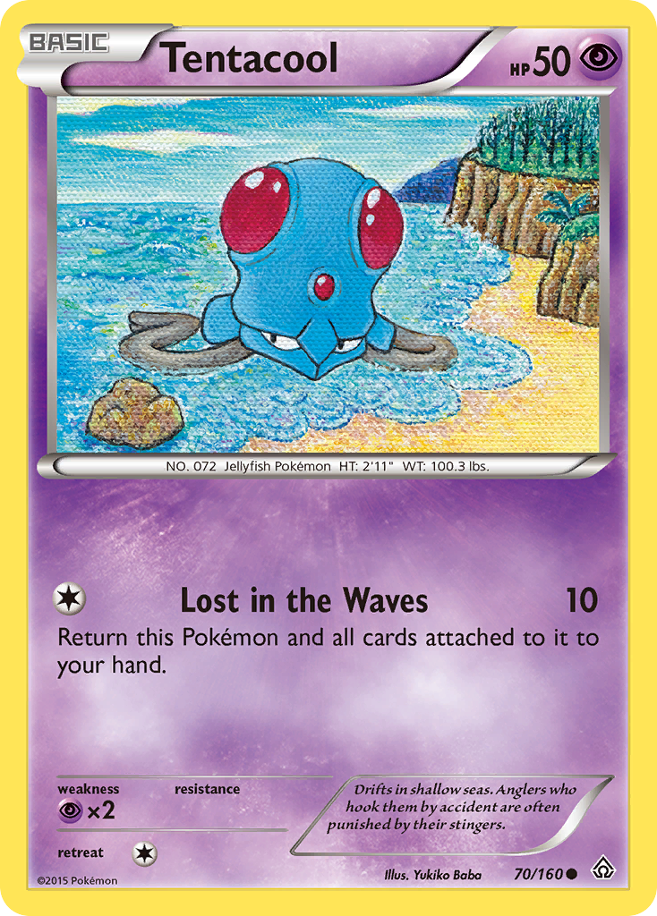 Tentacool (70/160) [XY: Primal Clash] | Mega City Incorporated