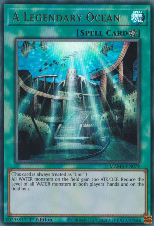 A Legendary Ocean [MAMA-EN079] Ultra Rare | Mega City Incorporated