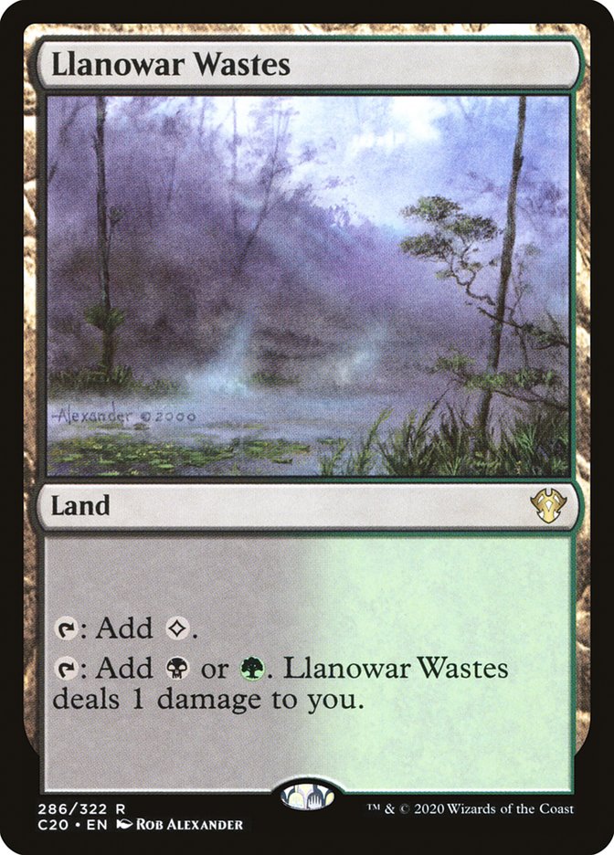 Llanowar Wastes [Commander 2020] | Mega City Incorporated