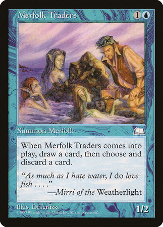 Merfolk Traders [Weatherlight] | Mega City Incorporated