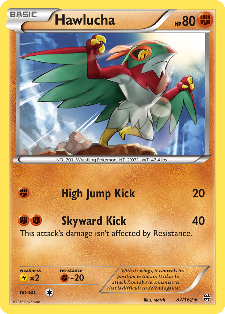 Hawlucha (87/162) [XY: BREAKthrough] | Mega City Incorporated