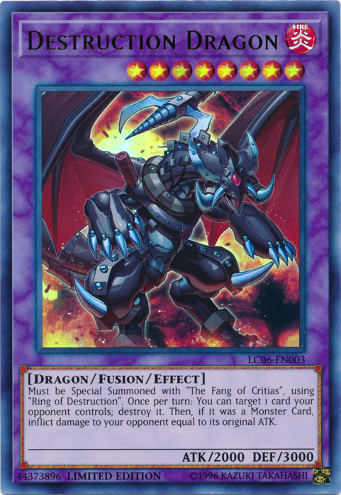 Destruction Dragon - LC06-EN003 [LC06-EN003] Ultra Rare | Mega City Incorporated