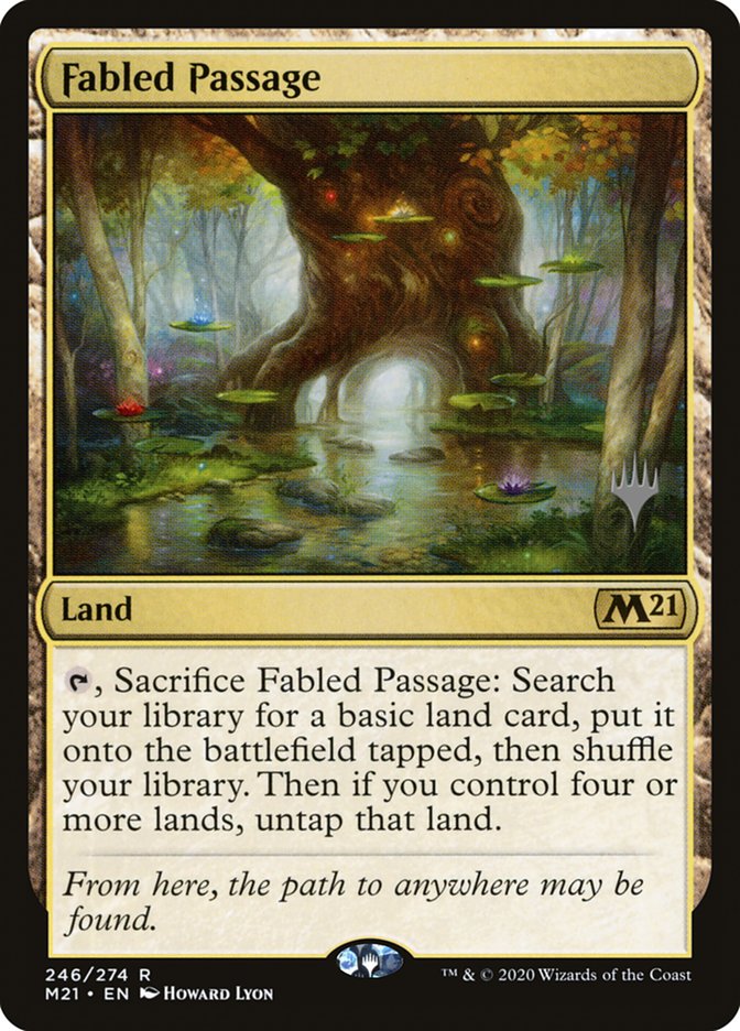 Fabled Passage (Promo Pack) [Core Set 2021 Promos] | Mega City Incorporated