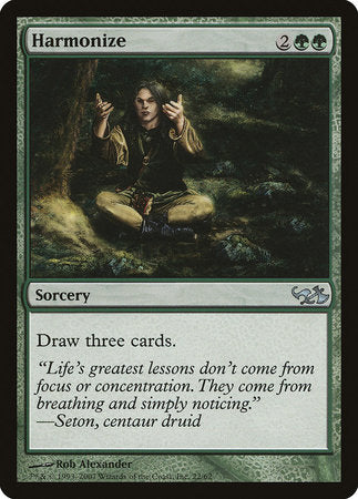 Harmonize [Duel Decks: Elves vs. Goblins] | Mega City Incorporated