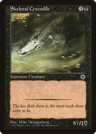 Skeletal Crocodile [Portal] | Mega City Incorporated