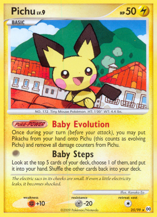 Pichu (25/99) [Platinum: Arceus] | Mega City Incorporated