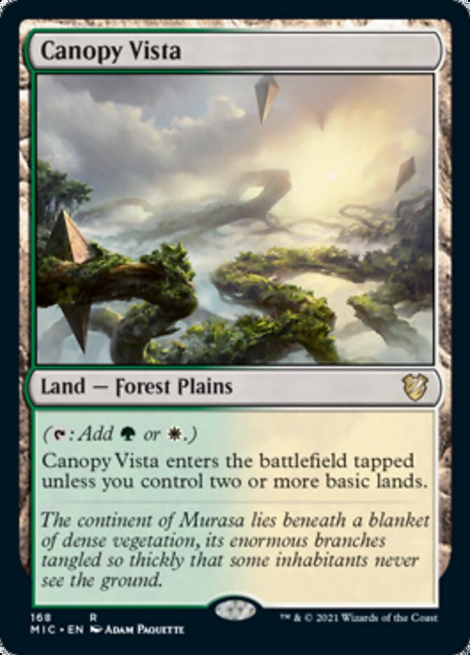 Canopy Vista [Innistrad: Midnight Hunt Commander] | Mega City Incorporated