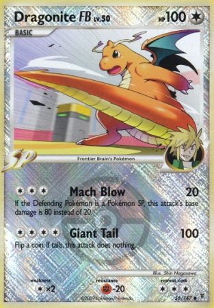 Dragonite FB LV.50 (56/147) (League Promo) [Platinum: Supreme Victors] | Mega City Incorporated