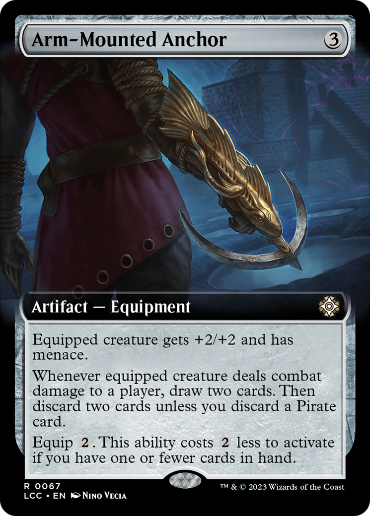 Arm-Mounted Anchor (Extended Art) [The Lost Caverns of Ixalan Commander] | Mega City Incorporated