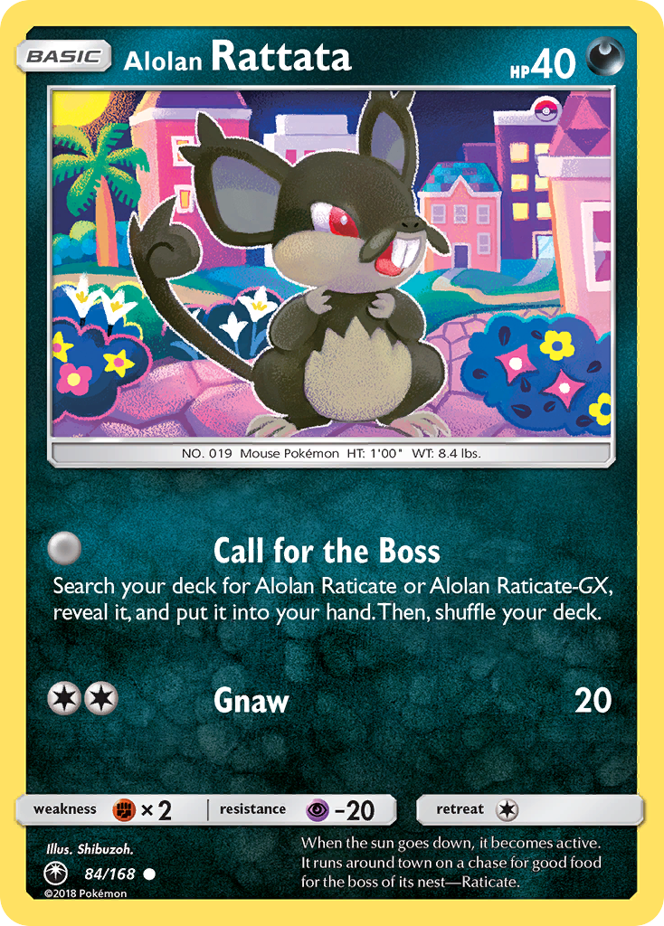 Alolan Rattata (84/168) [Sun & Moon: Celestial Storm] | Mega City Incorporated