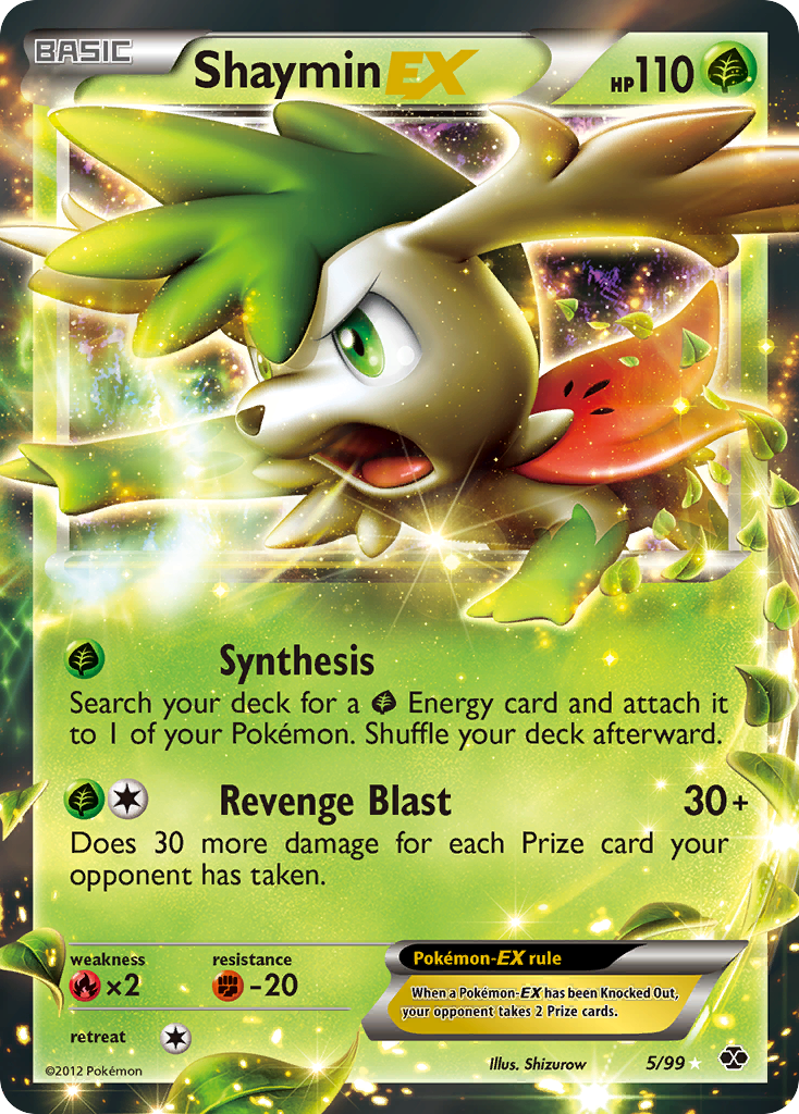 Shaymin EX (5/99) [Black & White: Next Destinies] | Mega City Incorporated