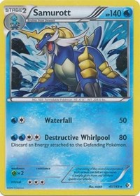 Samurott (41/149) (Cosmos Holo) (Blister Exclusive) [Black & White: Boundaries Crossed] | Mega City Incorporated