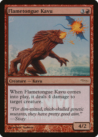 Flametongue Kavu [Friday Night Magic 2005] | Mega City Incorporated