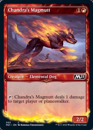 Chandra's Magmutt (Showcase) [Core Set 2021] | Mega City Incorporated