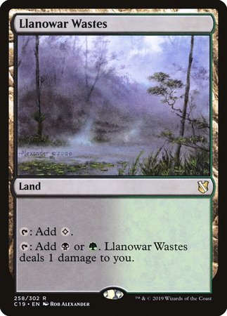 Llanowar Wastes [Commander 2019] | Mega City Incorporated