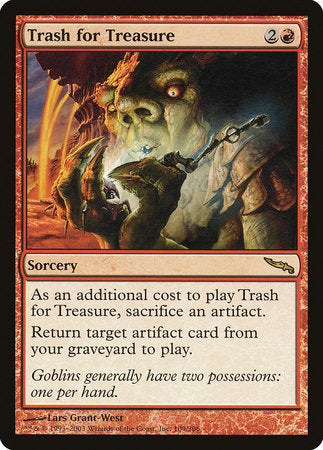 Trash for Treasure [Mirrodin] | Mega City Incorporated