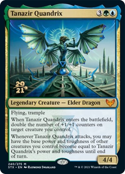 Tanazir Quandrix [Strixhaven: School of Mages Prerelease Promos] | Mega City Incorporated