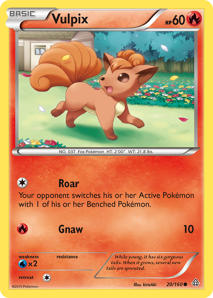 Vulpix (20/160) [XY: Primal Clash] | Mega City Incorporated