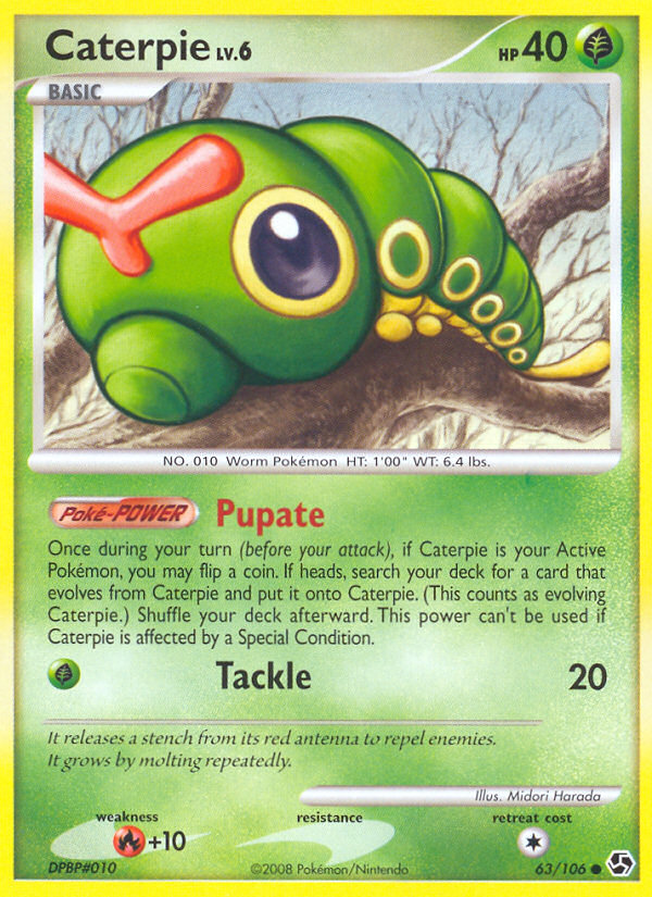 Caterpie (63/106) [Diamond & Pearl: Great Encounters] | Mega City Incorporated