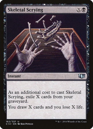 Skeletal Scrying [Commander 2014] | Mega City Incorporated