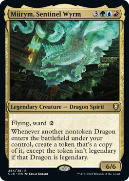 Miirym, Sentinel Wyrm [Commander Legends: Battle for Baldur's Gate] | Mega City Incorporated