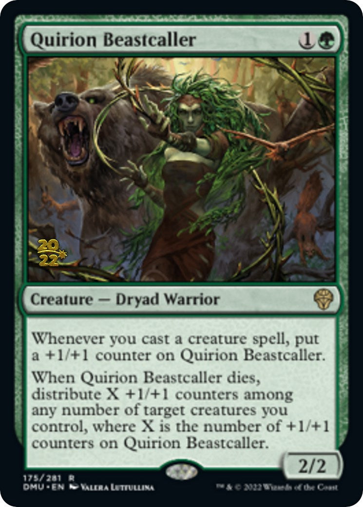 Quirion Beastcaller [Dominaria United Prerelease Promos] | Mega City Incorporated