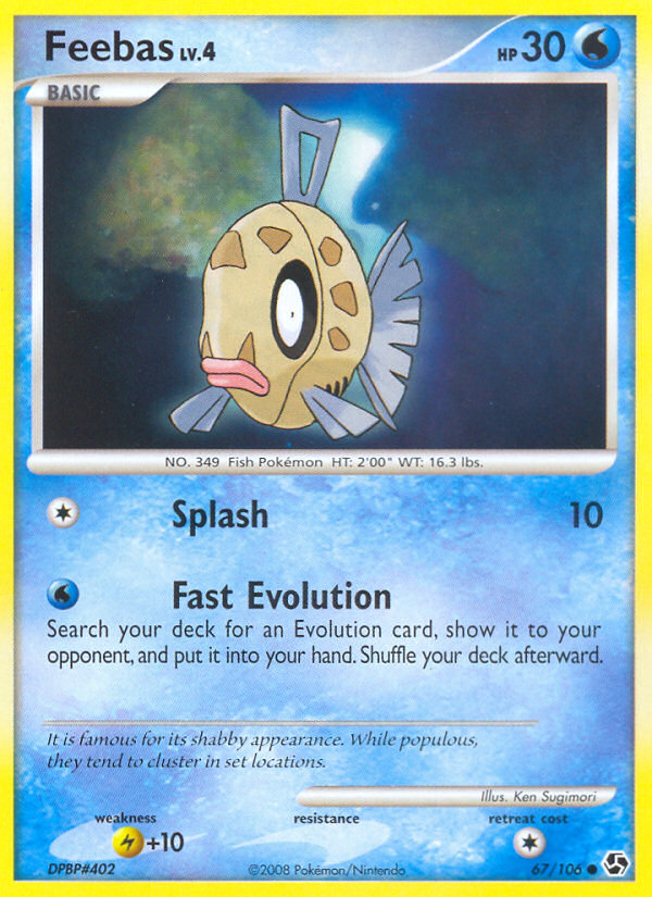 Feebas (67/106) [Diamond & Pearl: Great Encounters] | Mega City Incorporated