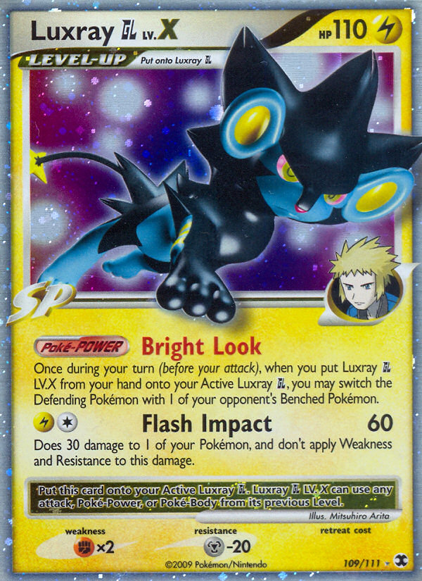 Luxray GL LV.X (109/111) [Platinum: Rising Rivals] | Mega City Incorporated