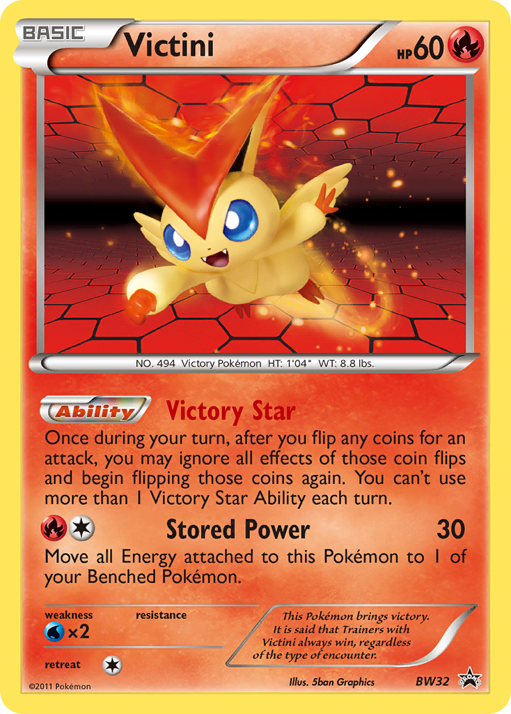 Victini (BW32) [Black & White: Black Star Promos] | Mega City Incorporated