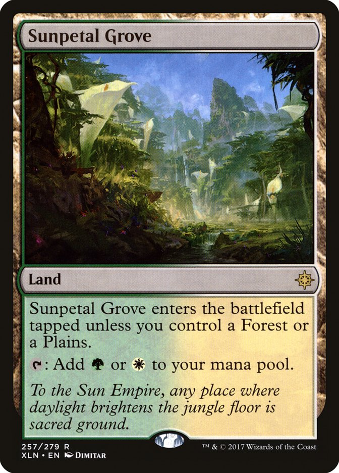 Sunpetal Grove [Ixalan] | Mega City Incorporated
