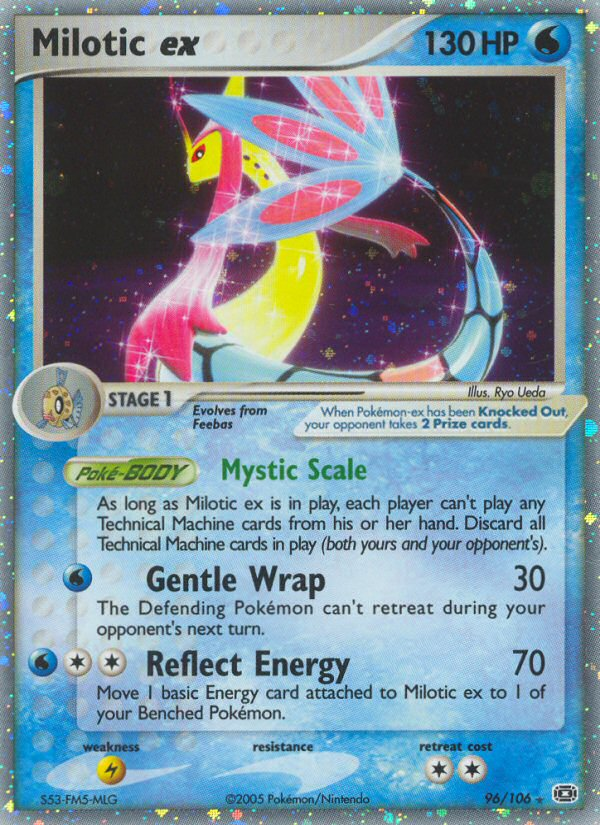 Milotic ex (96/106) [EX: Emerald] | Mega City Incorporated