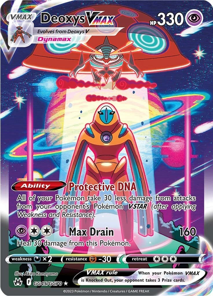 Deoxys VMAX (GG45/GG70) [Sword & Shield: Crown Zenith] | Mega City Incorporated